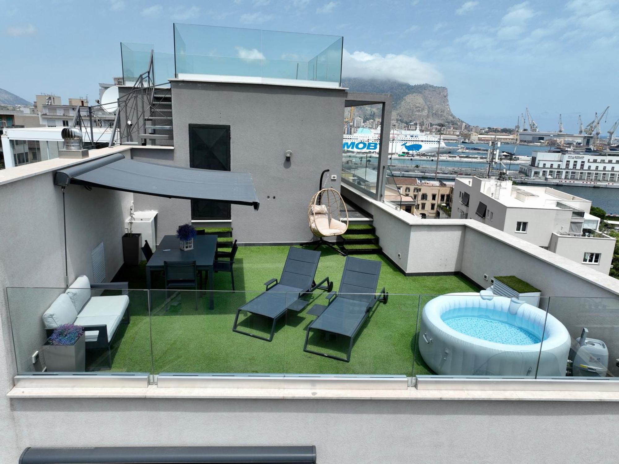 Marina Rooftop View Palermo Eksteriør bilde